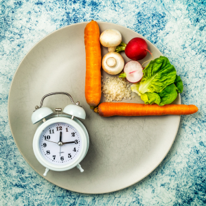 Jeûne intermittent. Image décorative