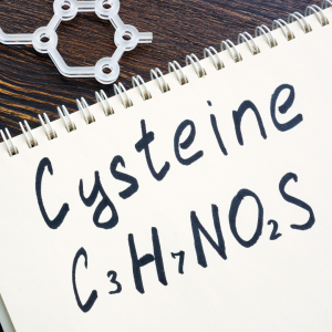 Cystéine : formule chimique