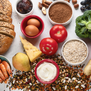 chrome et aliment. Image illustrative