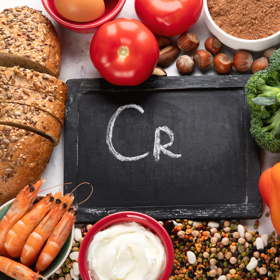 chrome alimentaire. Image illustrative