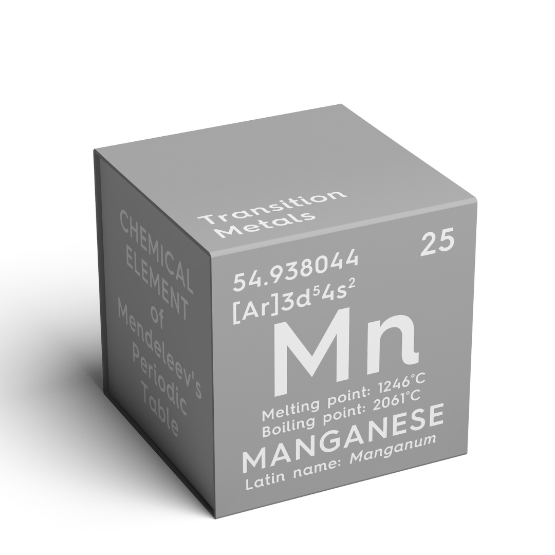 Manganèse. Image décorative
